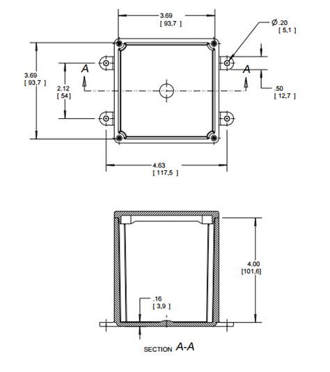 4 way electrical junction box|4x4 junction box dimensions.